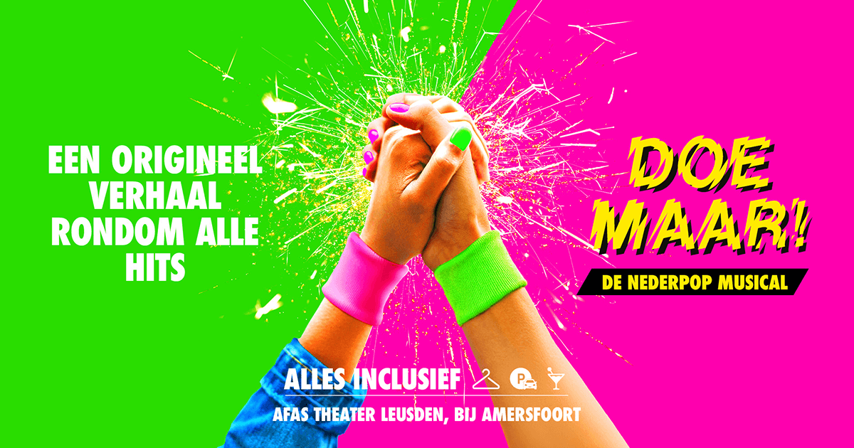 Musical Doe Maar! vanaf oktober exclusief te zien in het AFAS Theater ...