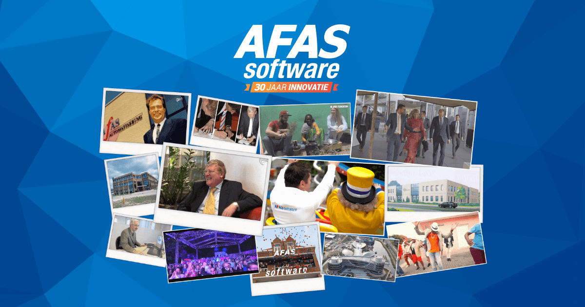AFAS bestaat 30 jaar! Maar hoe begon het allemaal?